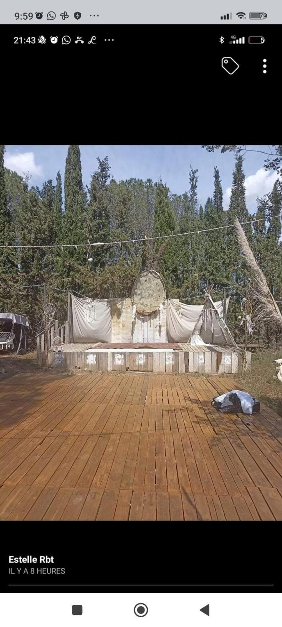 Mobilhome Vintage Dans Camping A La Ferme Ponteilla ภายนอก รูปภาพ